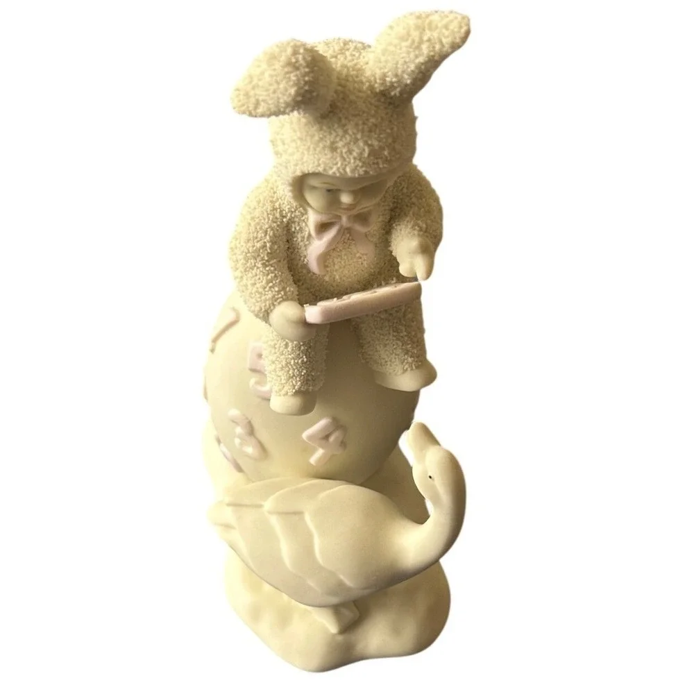 Department 56 snowbunnies figurine